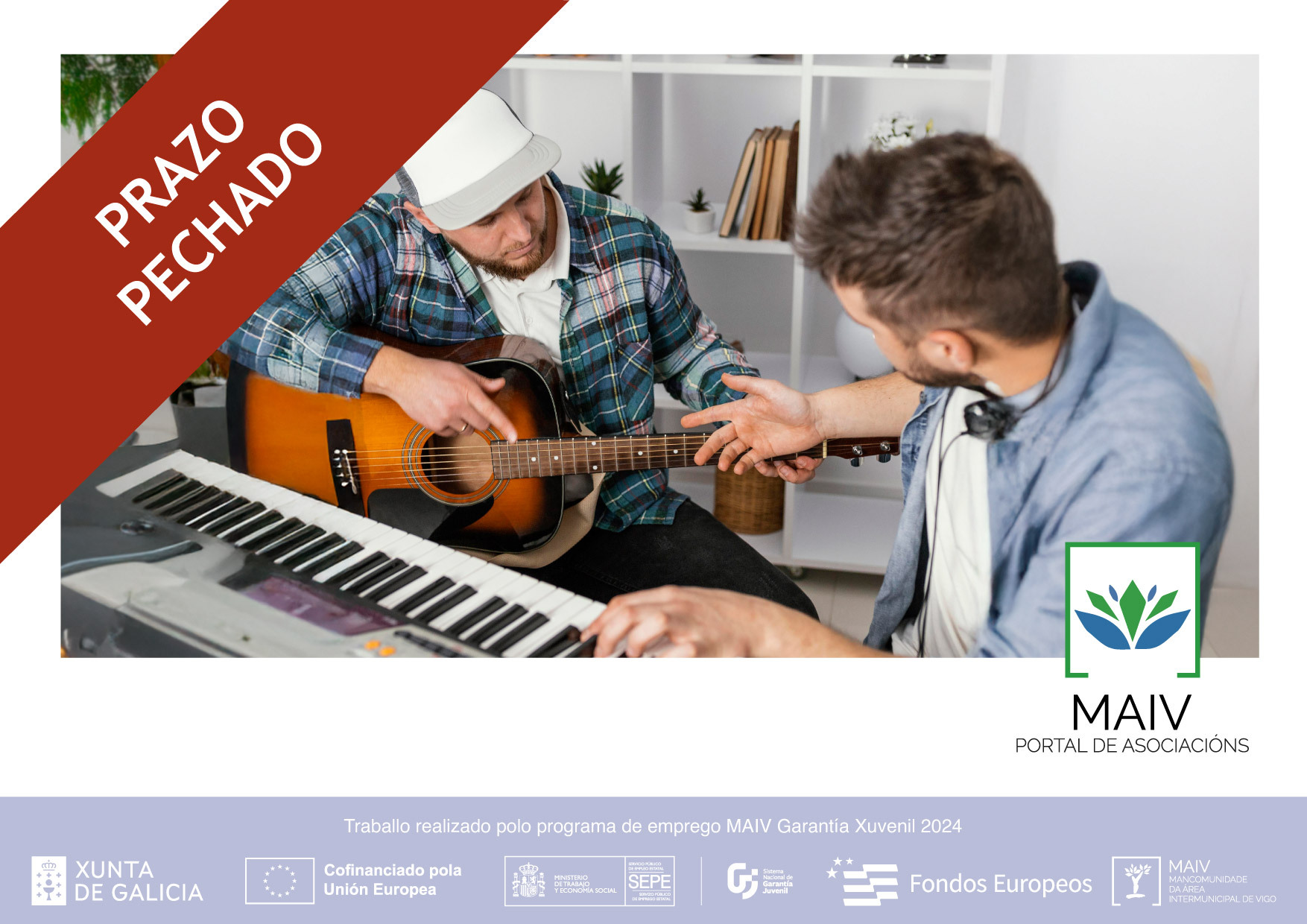 SUBVENCIÓNS DIRIXIDAS A ENTIDADES SEN FINS DE LUCRO PARA A ADQUISICIÓN E REPARACIÓN DE INSTRUMENTOS MUSICAIS E VESTIARIO PROPIO DE AGRUPACIÓNS MUSICAIS DA PROVINCIA DE PONTEVEDRA