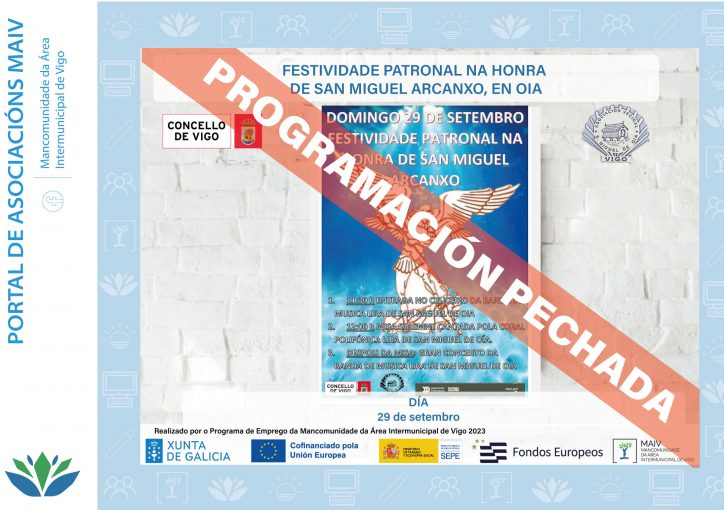 FESTIVIDADE PATRONAL NA HONRA DE SAN MIGUEL ARCANXO, EN OIA